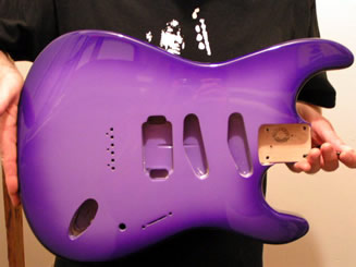 Solid Purple Burst